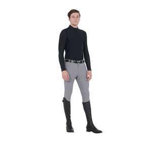 Men'S Slim Fit Full Grip Breeches FROST GREY (17-0000) / 58