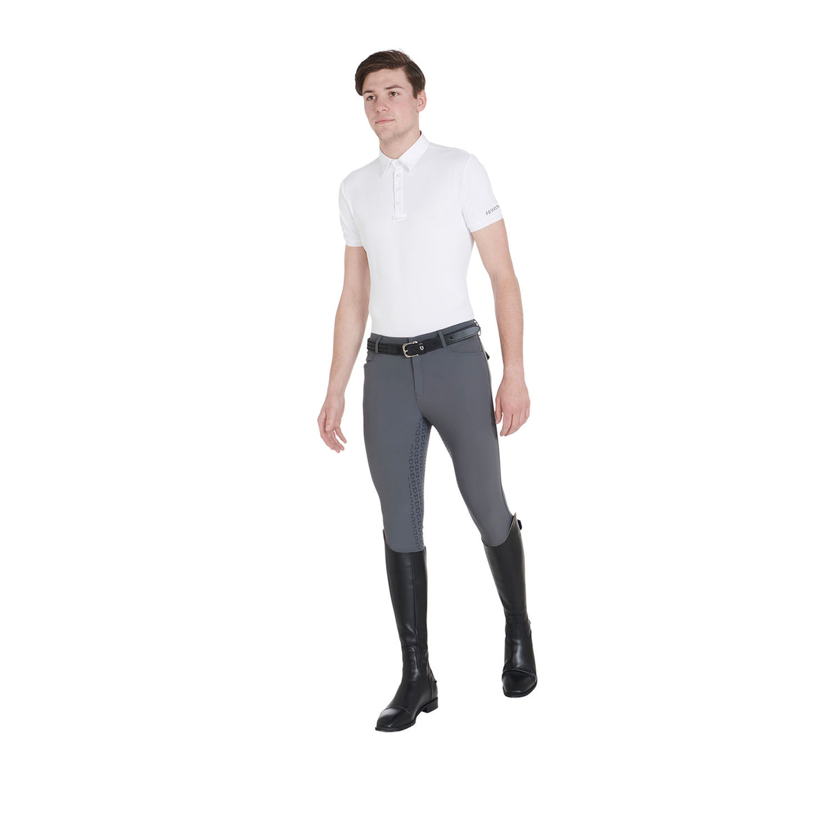 Men's slim fit full grip breeches