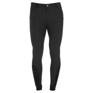 Men'S Slim Fit Full Grip Breeches BLACK / 58