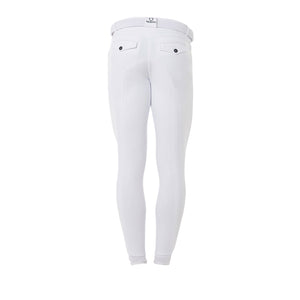 Men'S Slim Fit Full Grip Breeches WHITE / 58