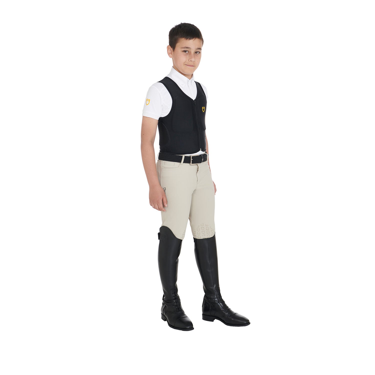 kids'level2backprotector BLACK / X9 - 14 YEARS