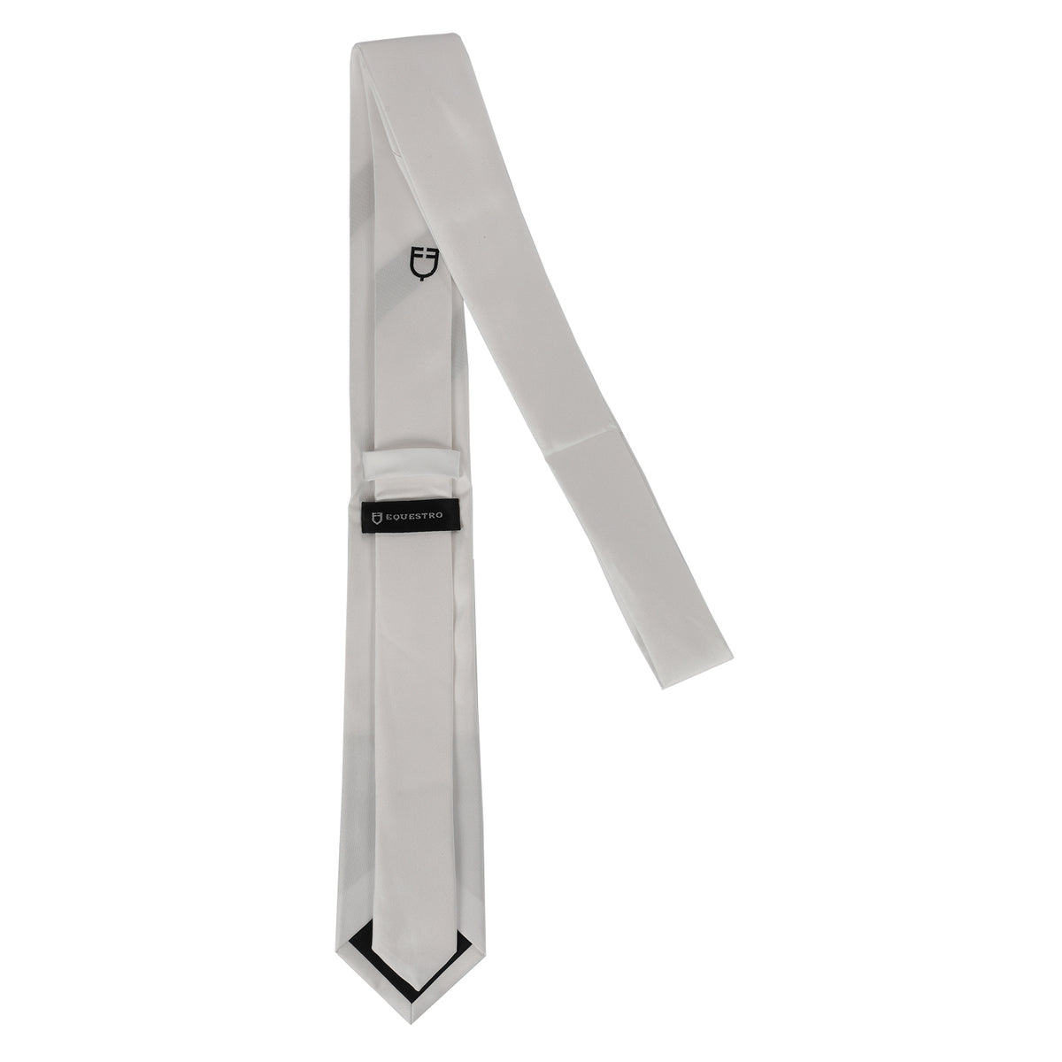 Competition tie with embroidered logo
