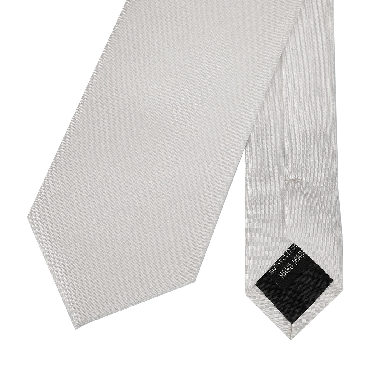 Competition tie with embroidered logo