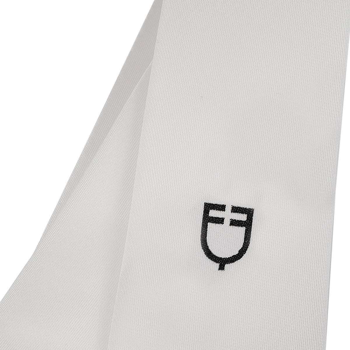 Competition tie with embroidered logo