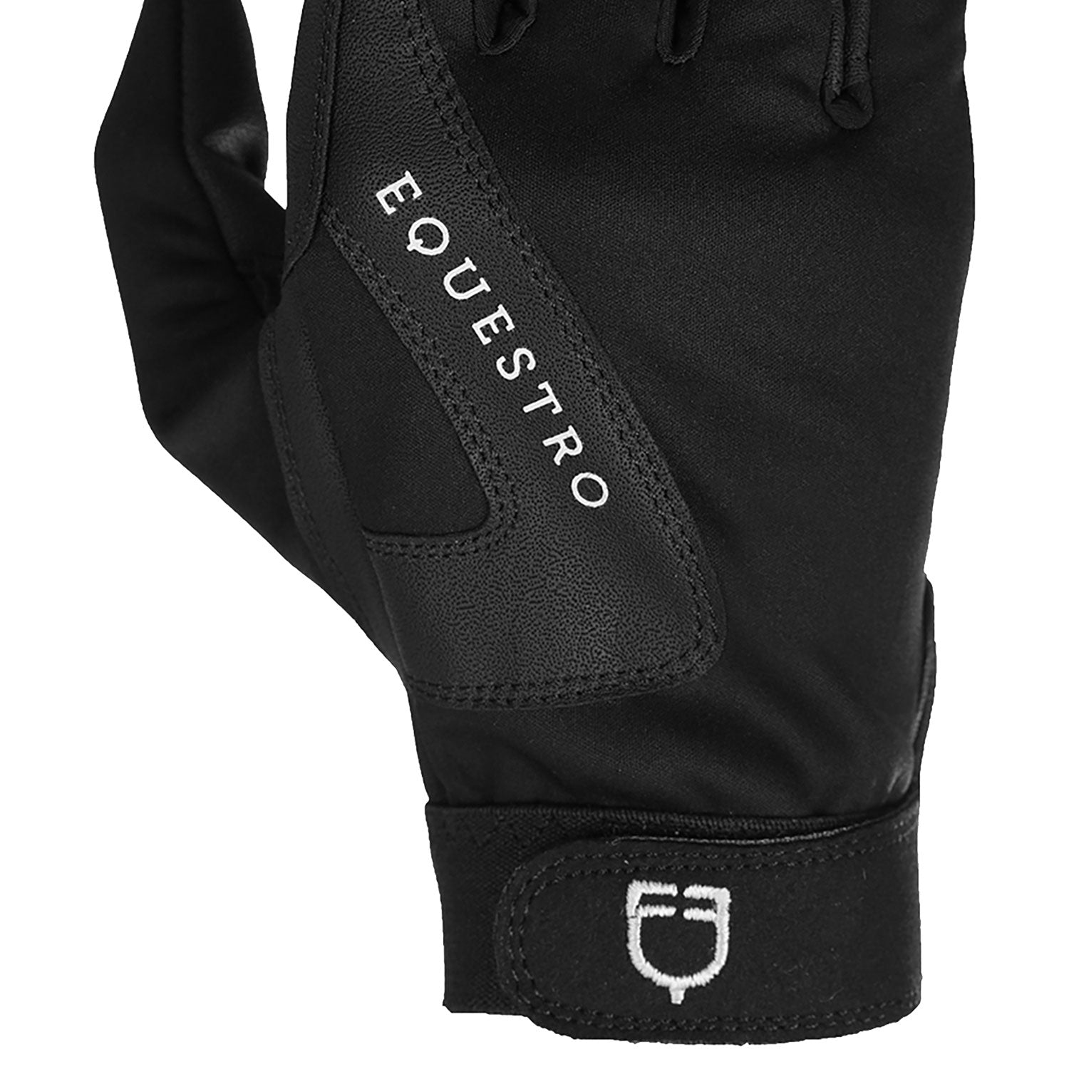 technical fabric gloves with fleece lining BLACK / XXL