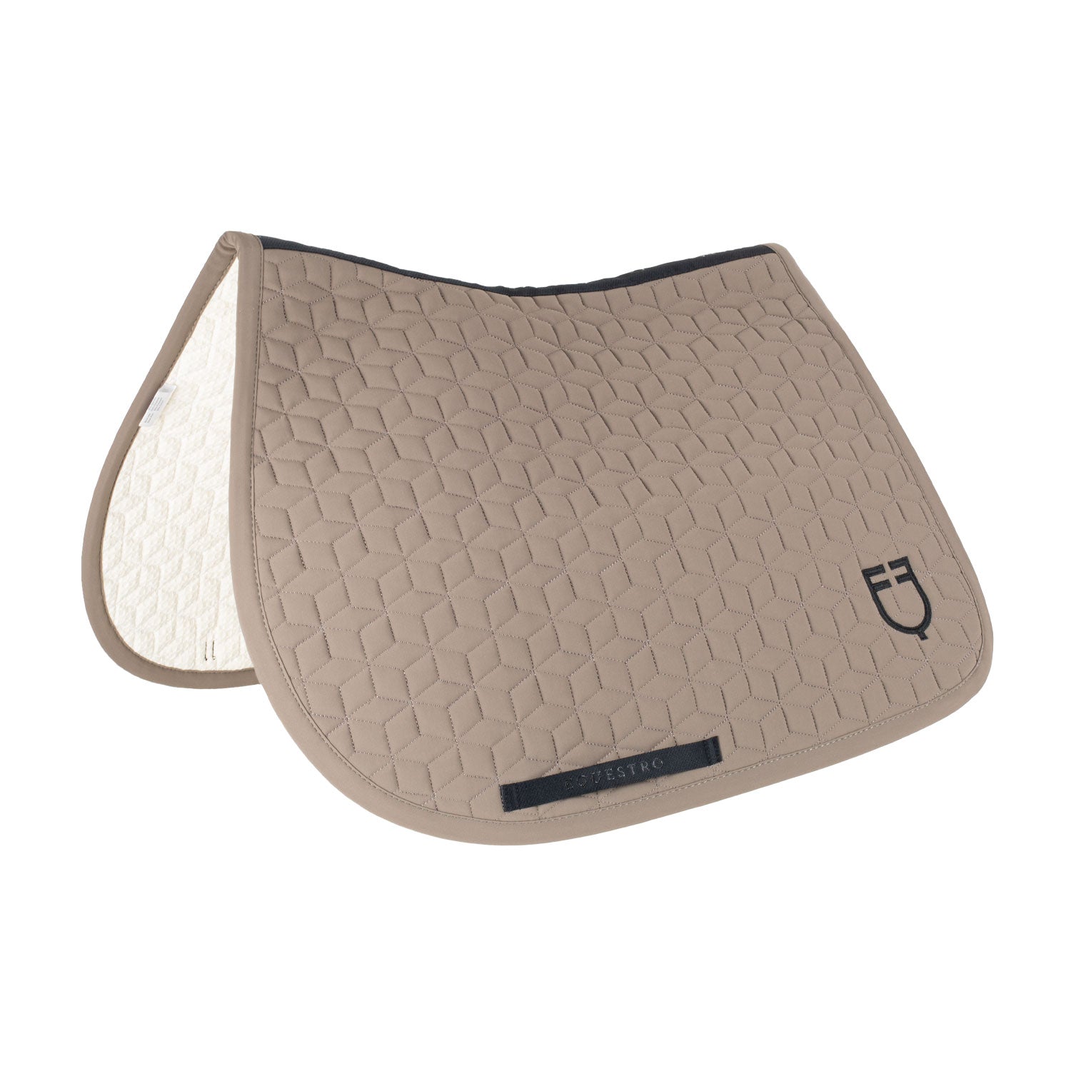 jumping saddle pad cube quilting WALNUT (18-1112) / PONNY