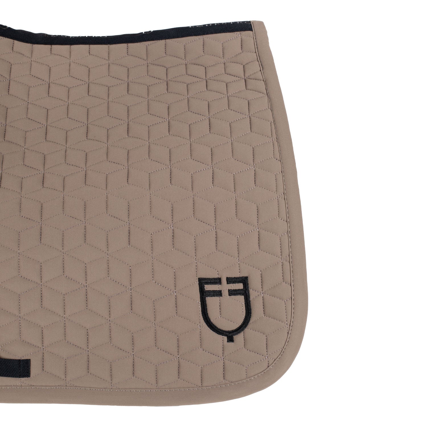 jumping saddle pad cube quilting WALNUT (18-1112) / PONNY