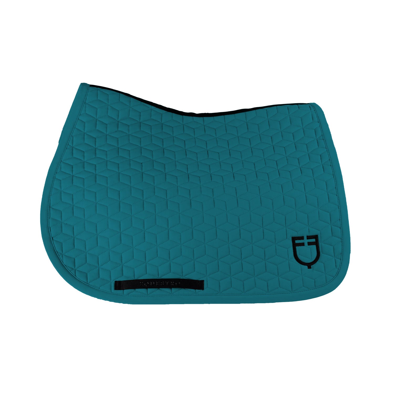jumping saddle pad cube quilting PETROL (548C) / PONNY