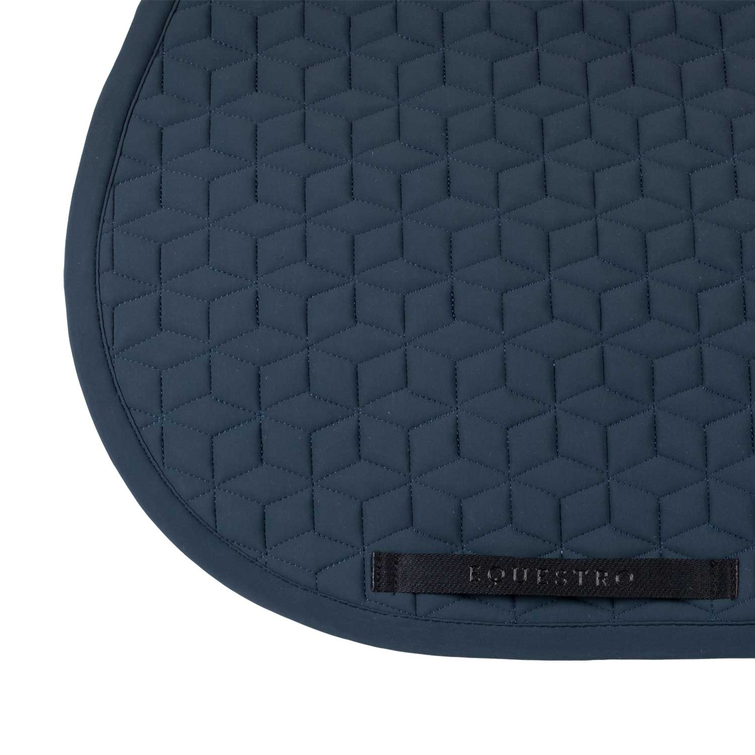 jumping saddle pad cube quilting NAVY / PONNY