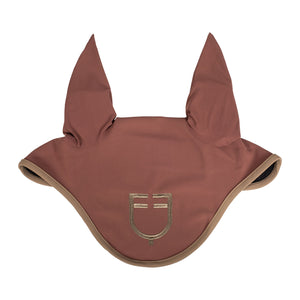 Wave Quilting fly veil in technical fabric MARRON (18-1415)/WALNUT (18-1112) / FULL