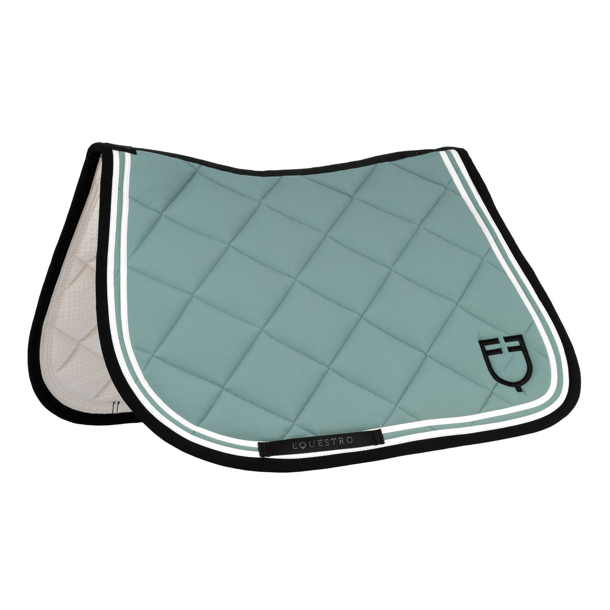 Double Stripes jumping saddle pad in technical fabric