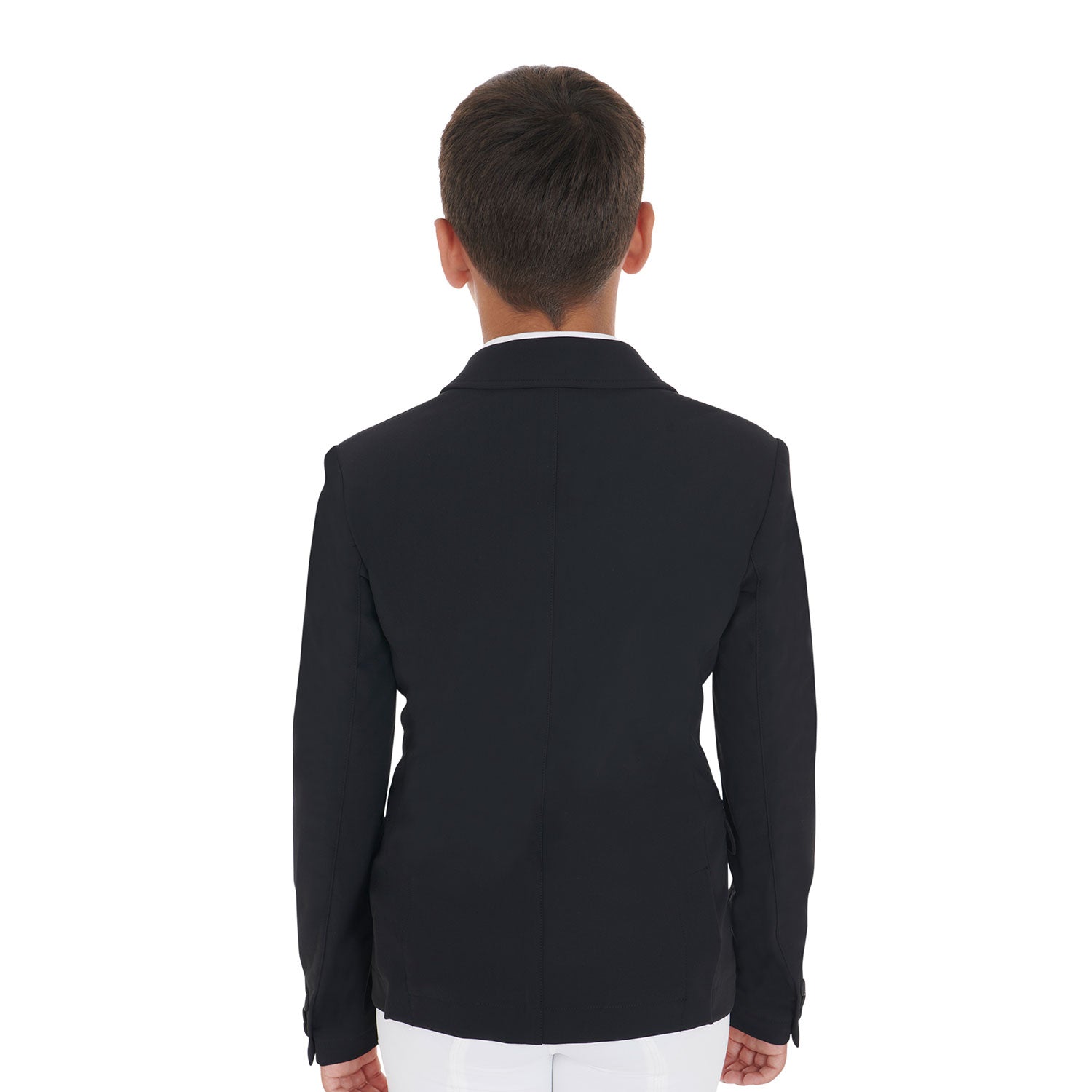 kids' competition jacket with three buttons