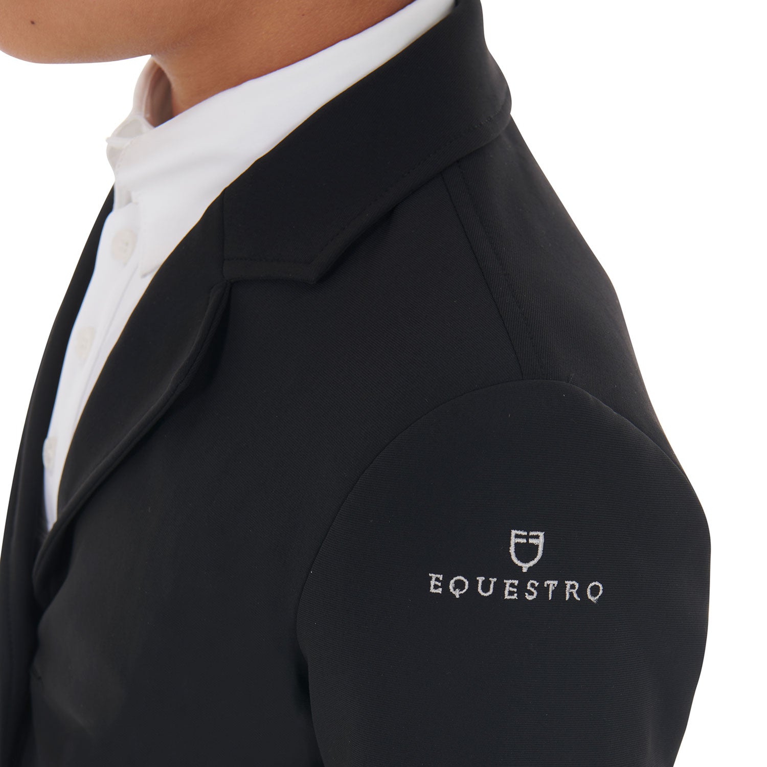 kids' competition jacket with three buttons