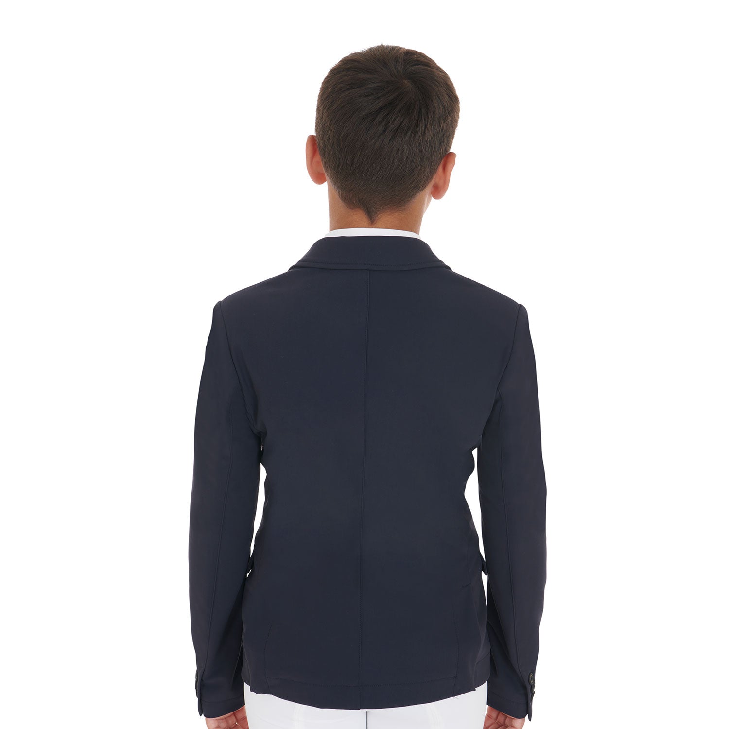 kids' competition jacket with three buttons