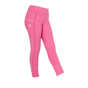 Girls' fleece lining leggings CHATEAU ROSE / 14 YEARS