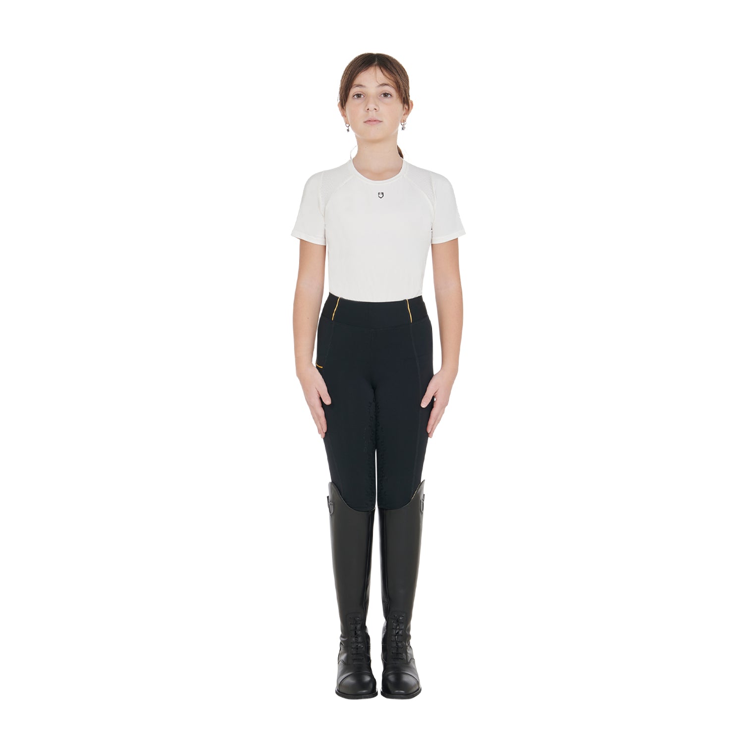 girls' fleece lining leggings