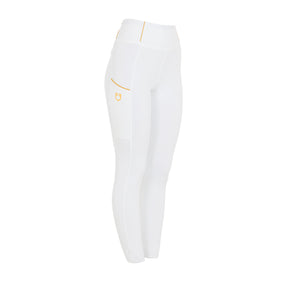 Girls' fleece lining leggings WHITE / 14YEARS