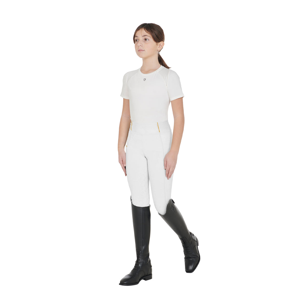 Girls' fleece lining leggings
