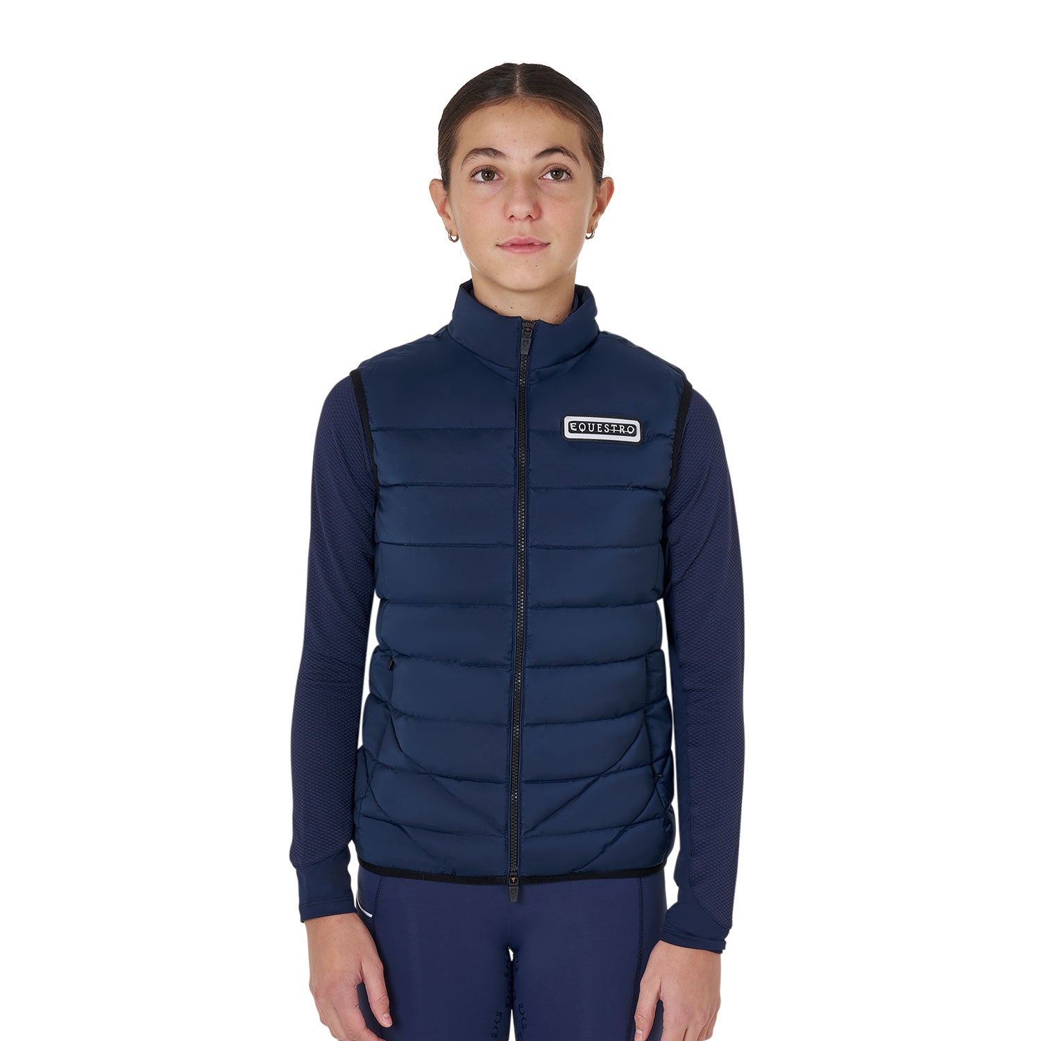 girls' technical nylon vest