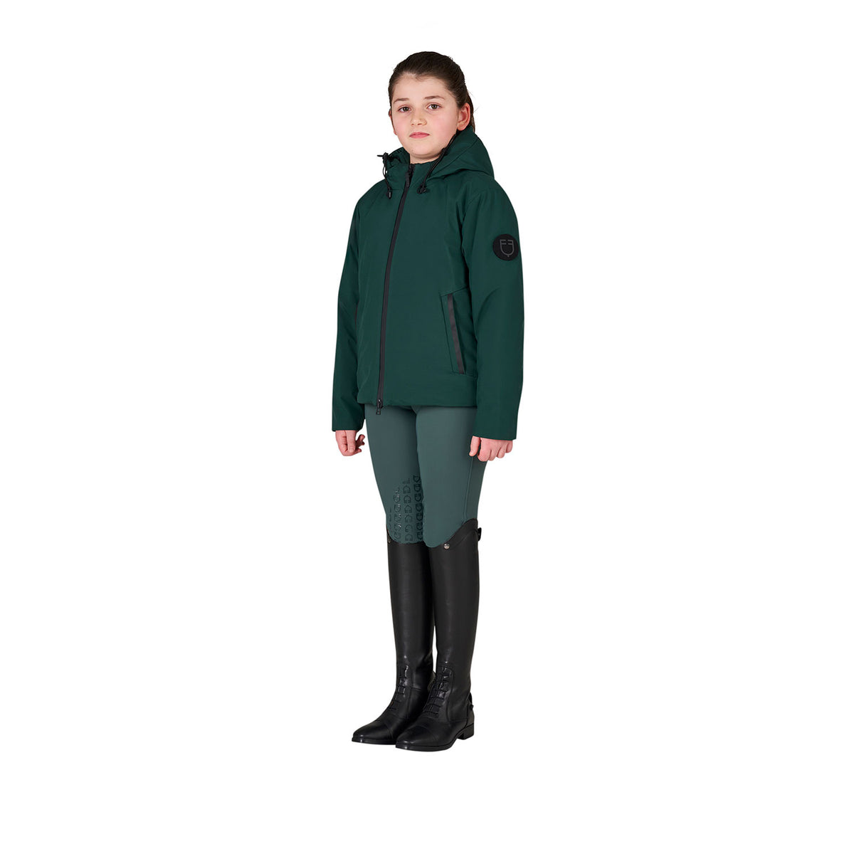 Unisex Kids Waterproof and Windproof Nylon Jacket