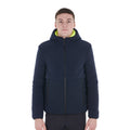 Men's waterproof jacket with Teddy inserts