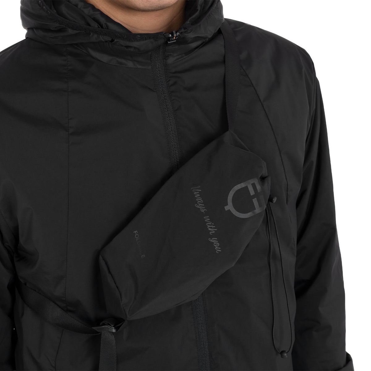 Men's softshell jacket Foldable line