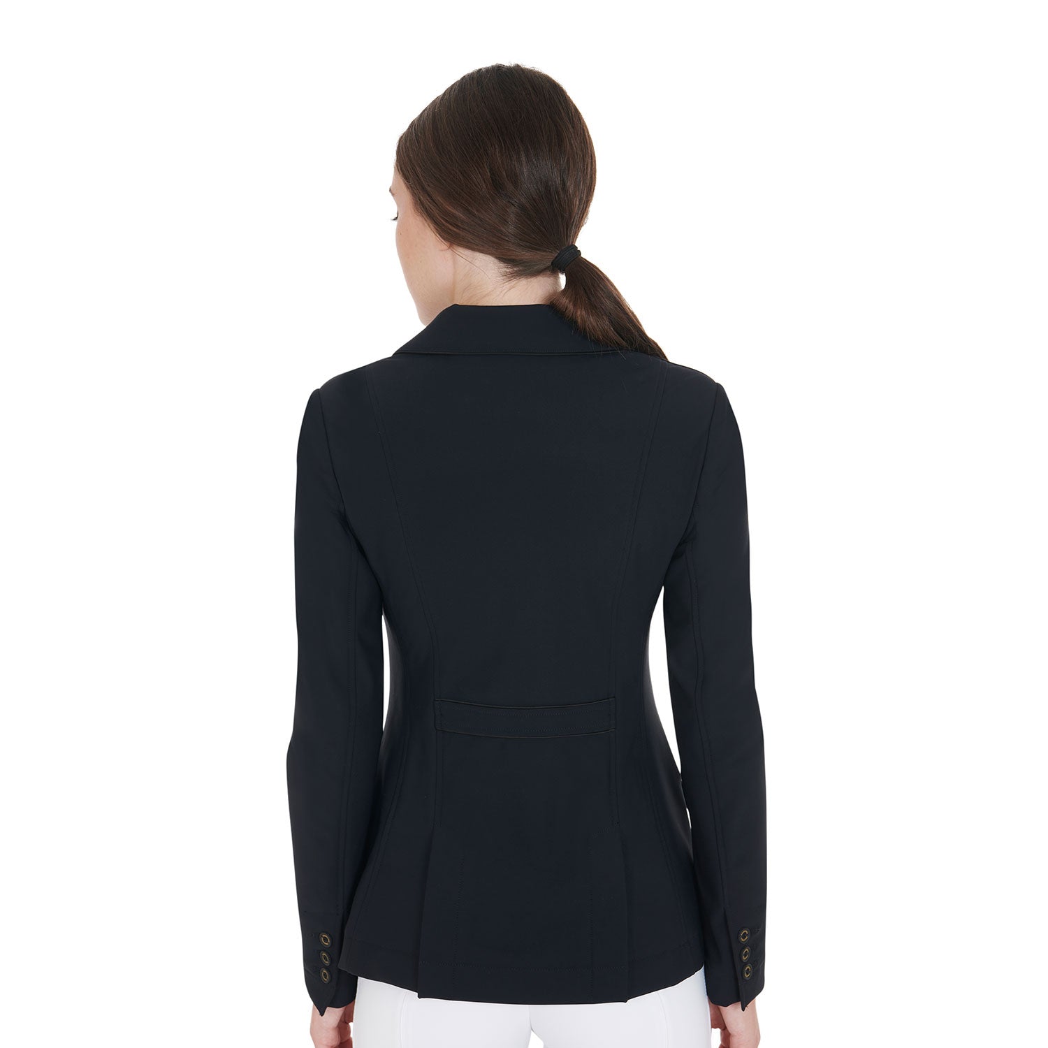 women's competition jacket in technical fabric BLACK / XS
