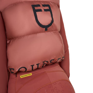 Women's zippered cropped vest REDWOOD (18-1443) / XL