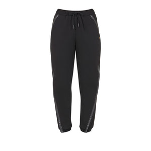 Women's tear-away pants full side zipper BLACK / XL