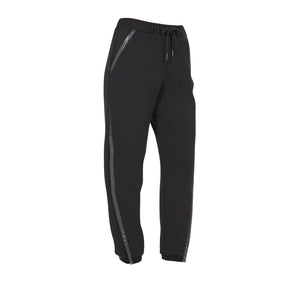 Women's tear-away pants full side zipper BLACK / XL