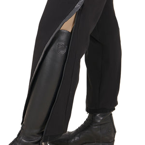 Women's tear-away pants full side zipper BLACK / XL