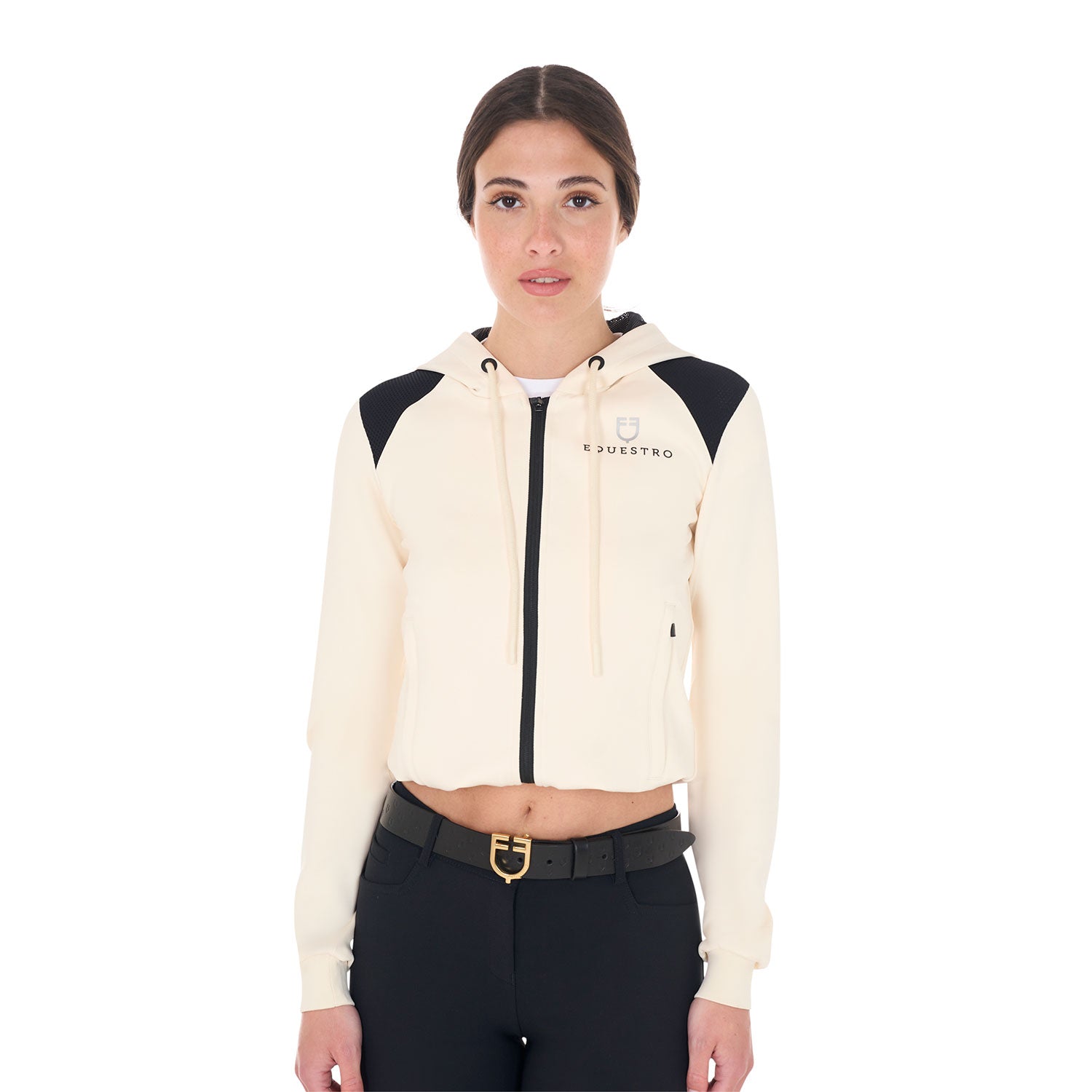 women's cropped hoodie
