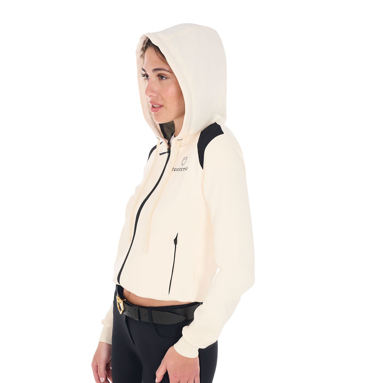 women's cropped hoodie