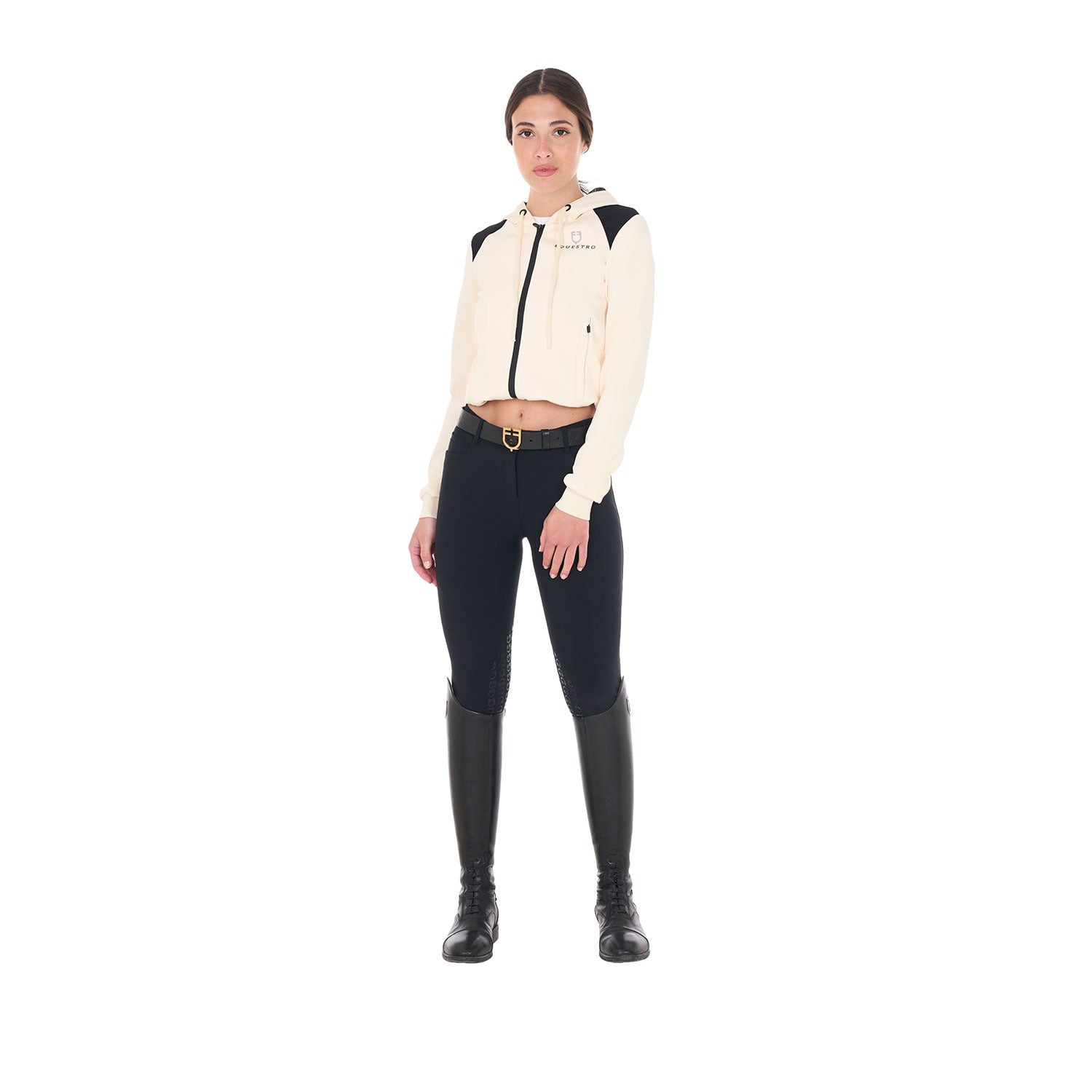 women's cropped hoodie