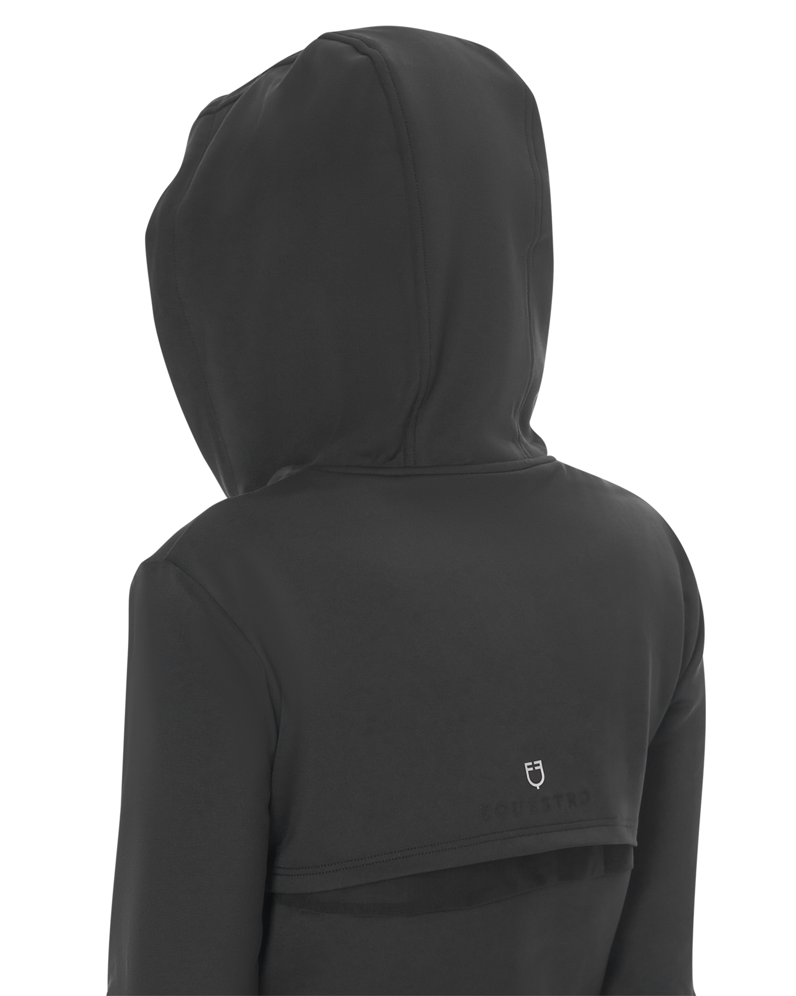 Women's cut out hoodie BLACK / XL