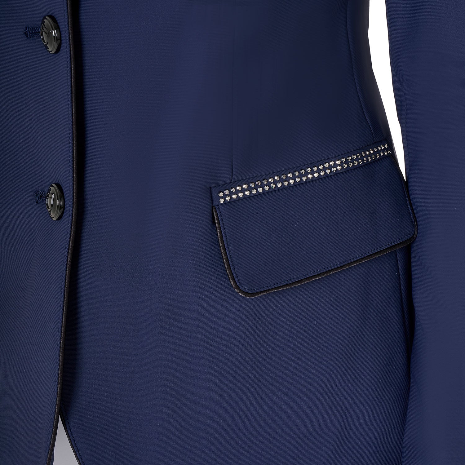 women's competition jacket with rhinestones