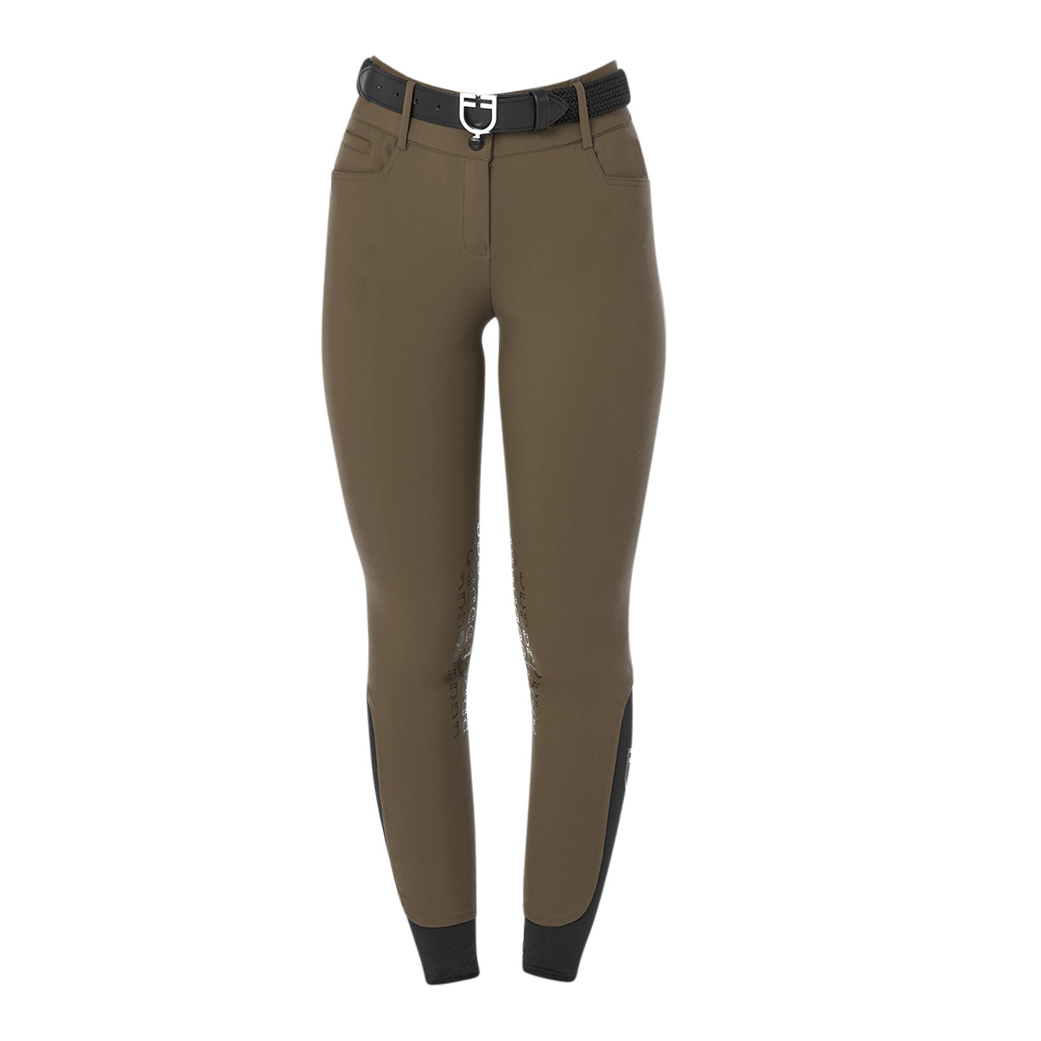 women's high-waisted knee grip breeches