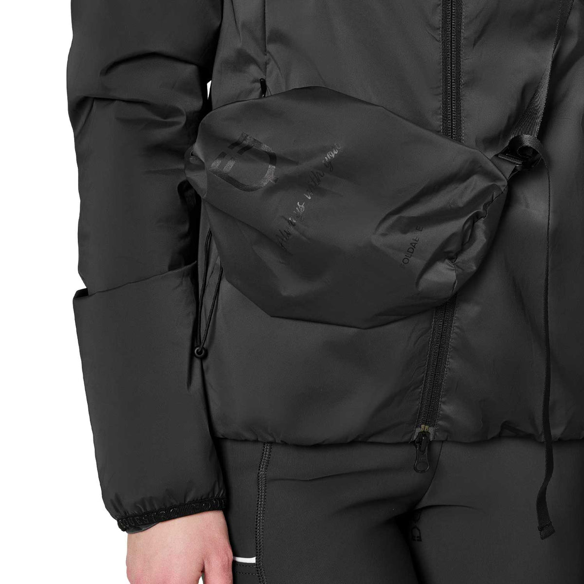 Women's softshell jacket Foldable line