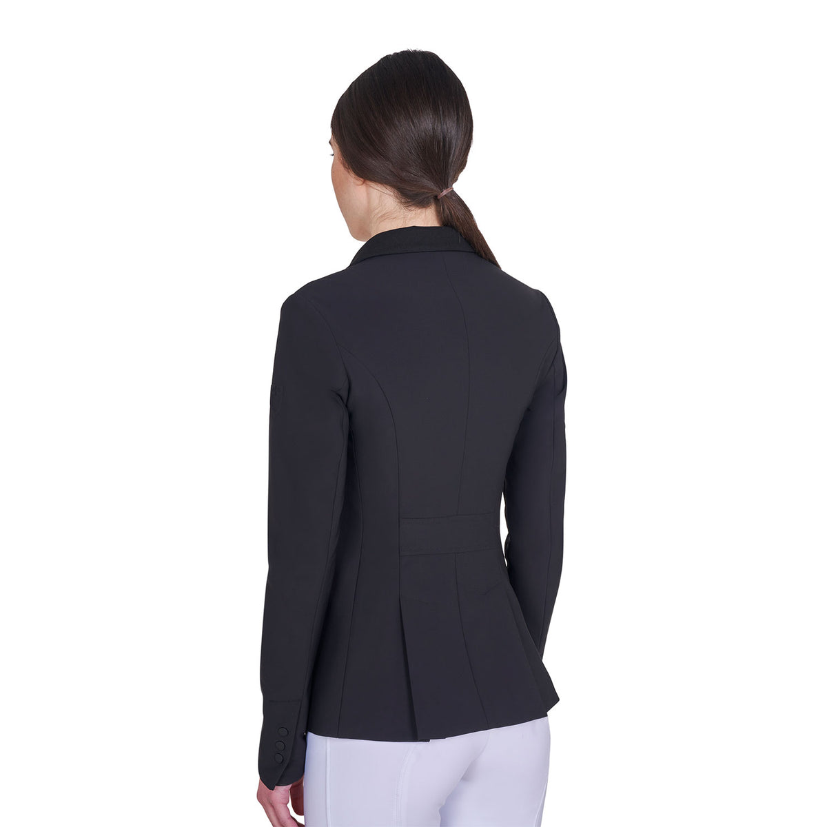Women's competition jacket with zip and buttons