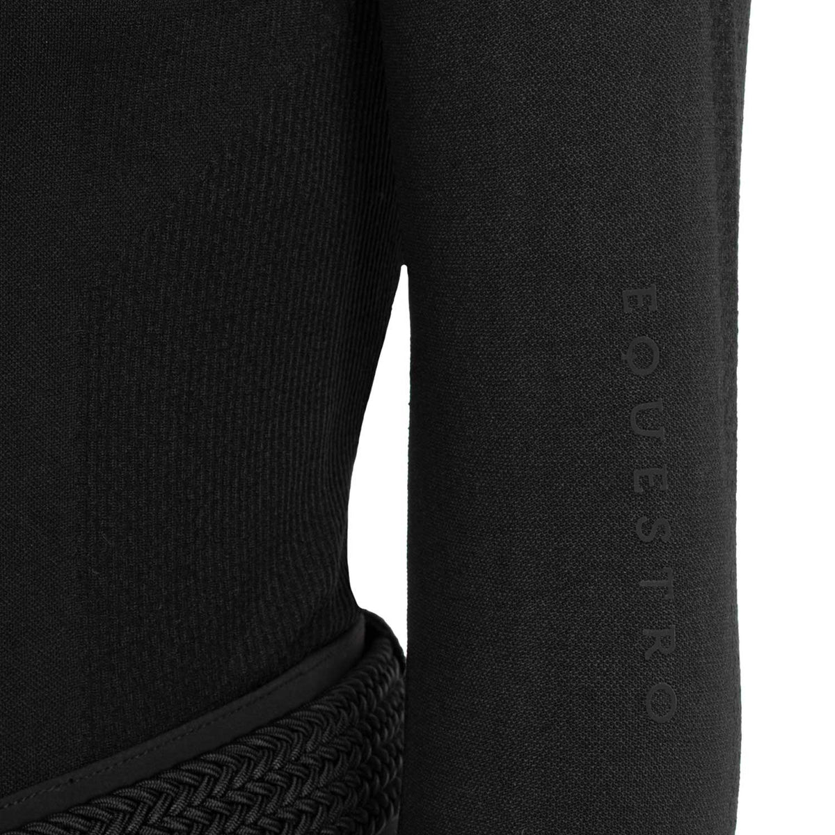 Women's training polo shirt in technical knit with zipper