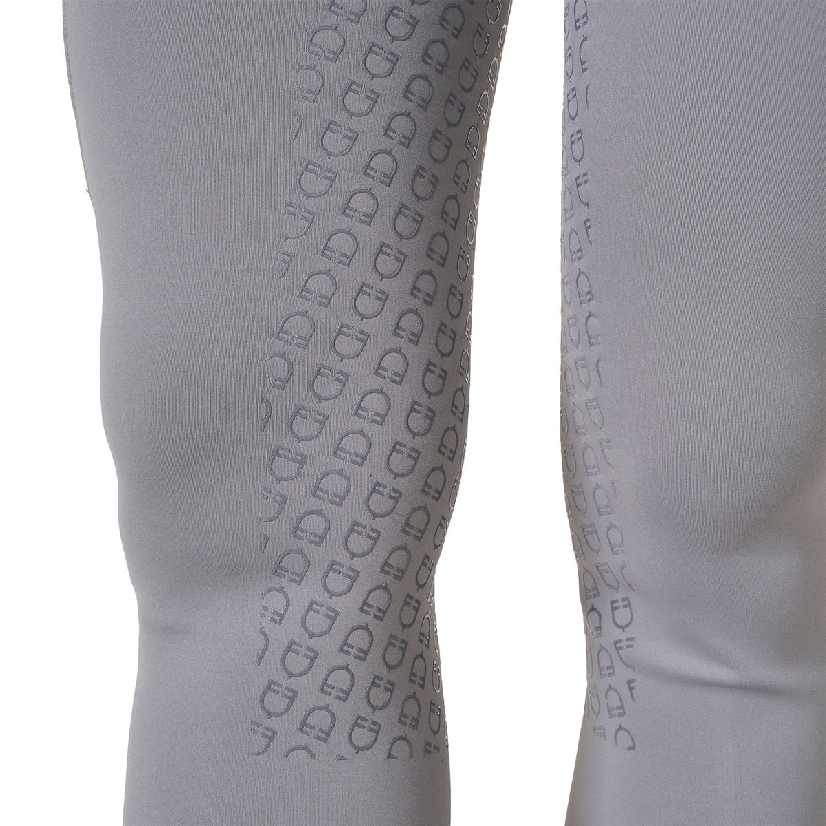 Women's high-waisted leggings with belt loops and rhinestones