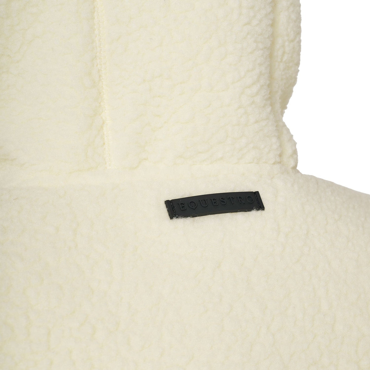 Women's down jacket with teddy inserts