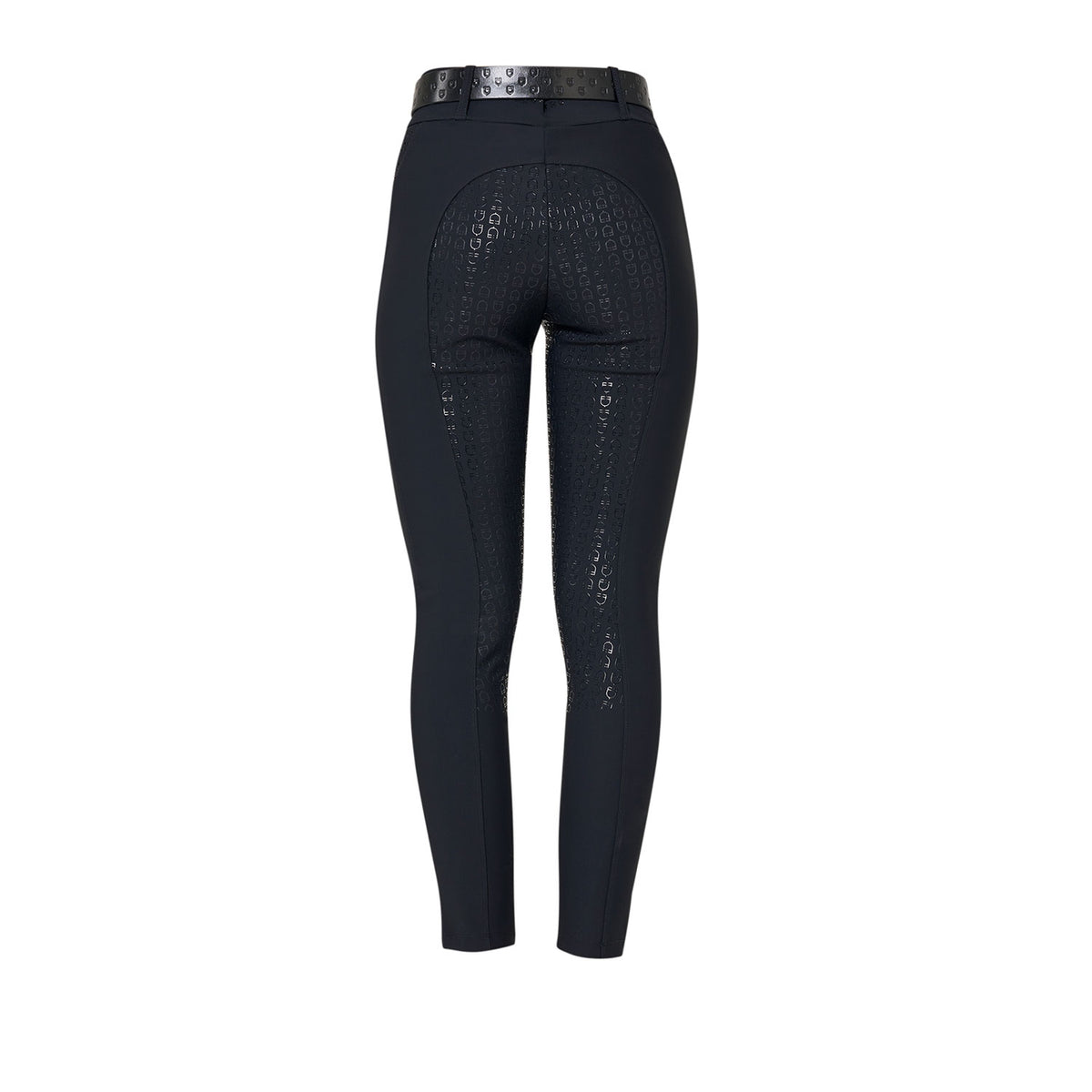 Women's high-waisted full grip breeches with rhinestones