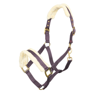 Headcollar IRHClassic Fur Bordeaux / Foal