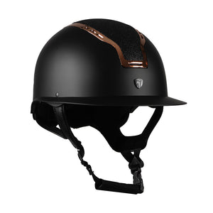 LADIES SAFETY HELMET GAUDI MATT BLACK/ROSE / XS/S