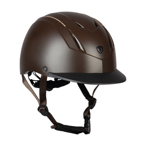 SAFETY HELMET DALI STRASS BROWN/ROSE / XS/S