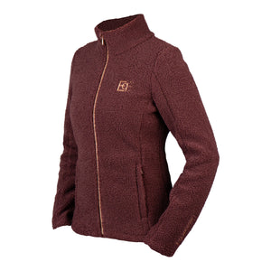 TEDDY JACKET FRANCESCA DEEP RUBY / 140