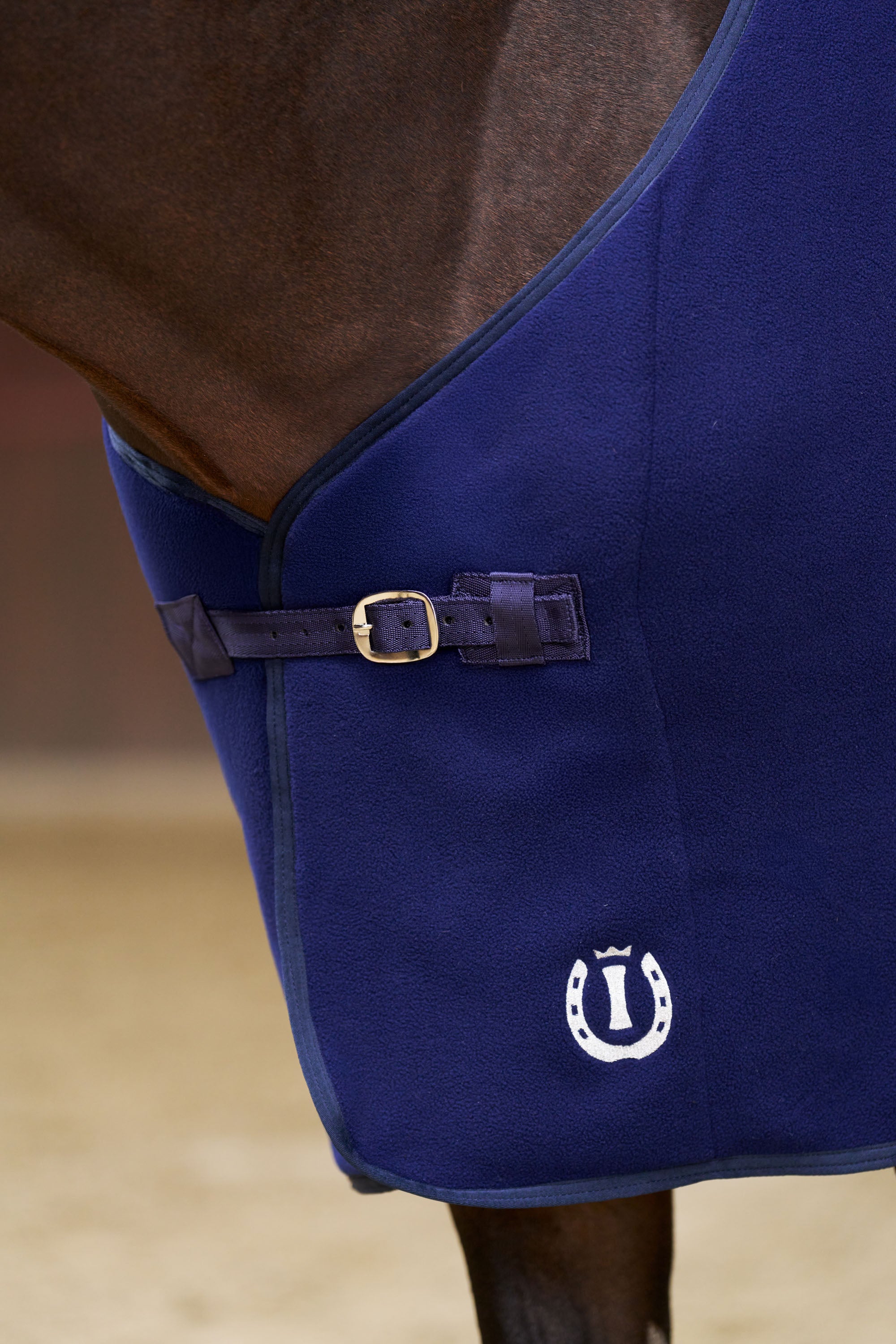 Fleece blanket IRHFundamental Navy / 215