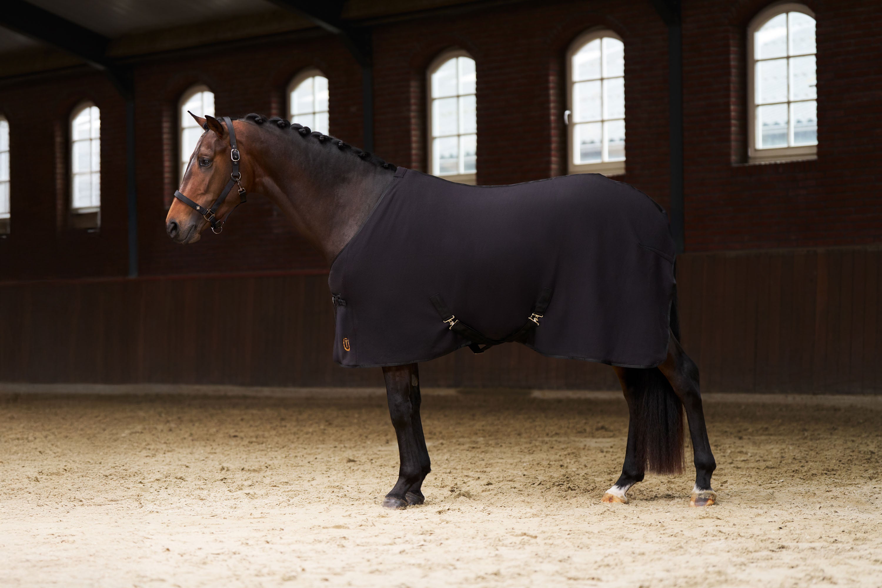 Fleece blanket IRHFundamental Black / 215