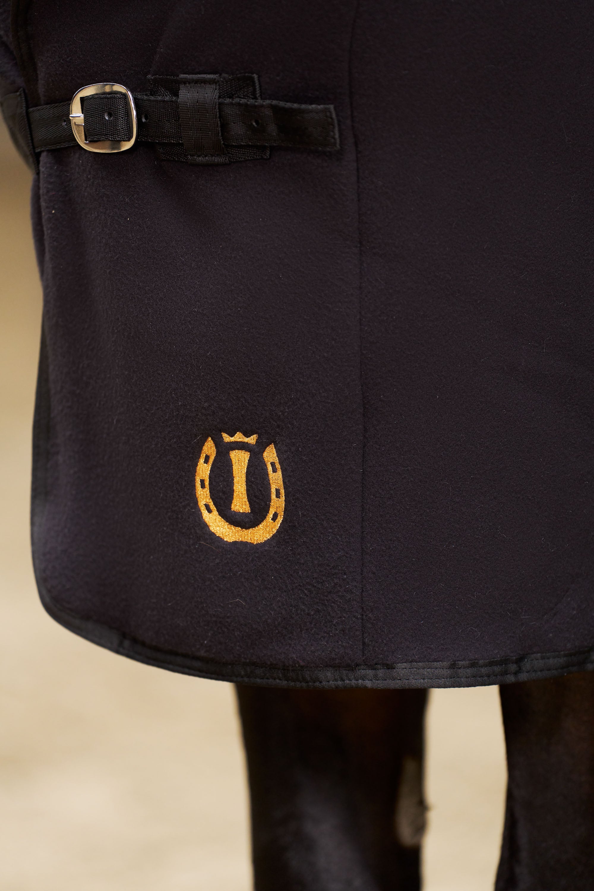 Fleece blanket IRHFundamental Black / 215